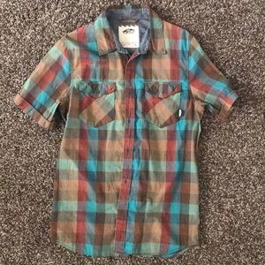 Vans men’s button up shirt